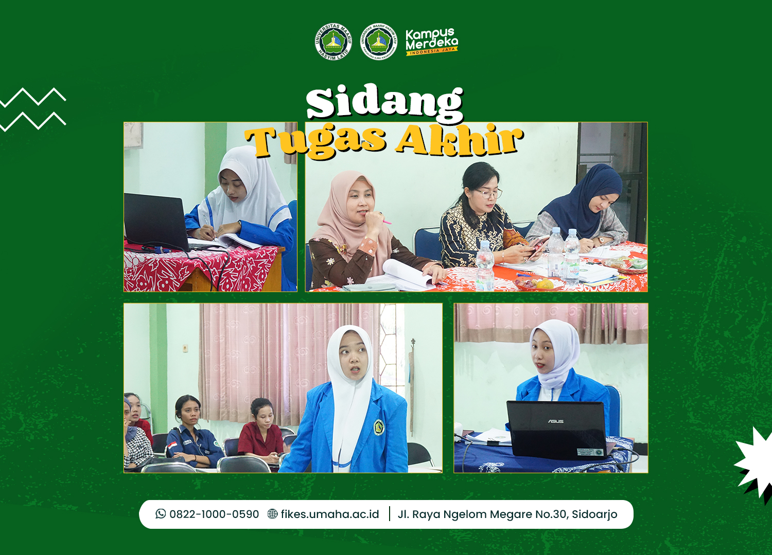 Selesainya Sidang Tugas Akhir Mahasiswa D3 Teknologi Laboratorium Medis & D4 Teknologi Laboratorium Medis