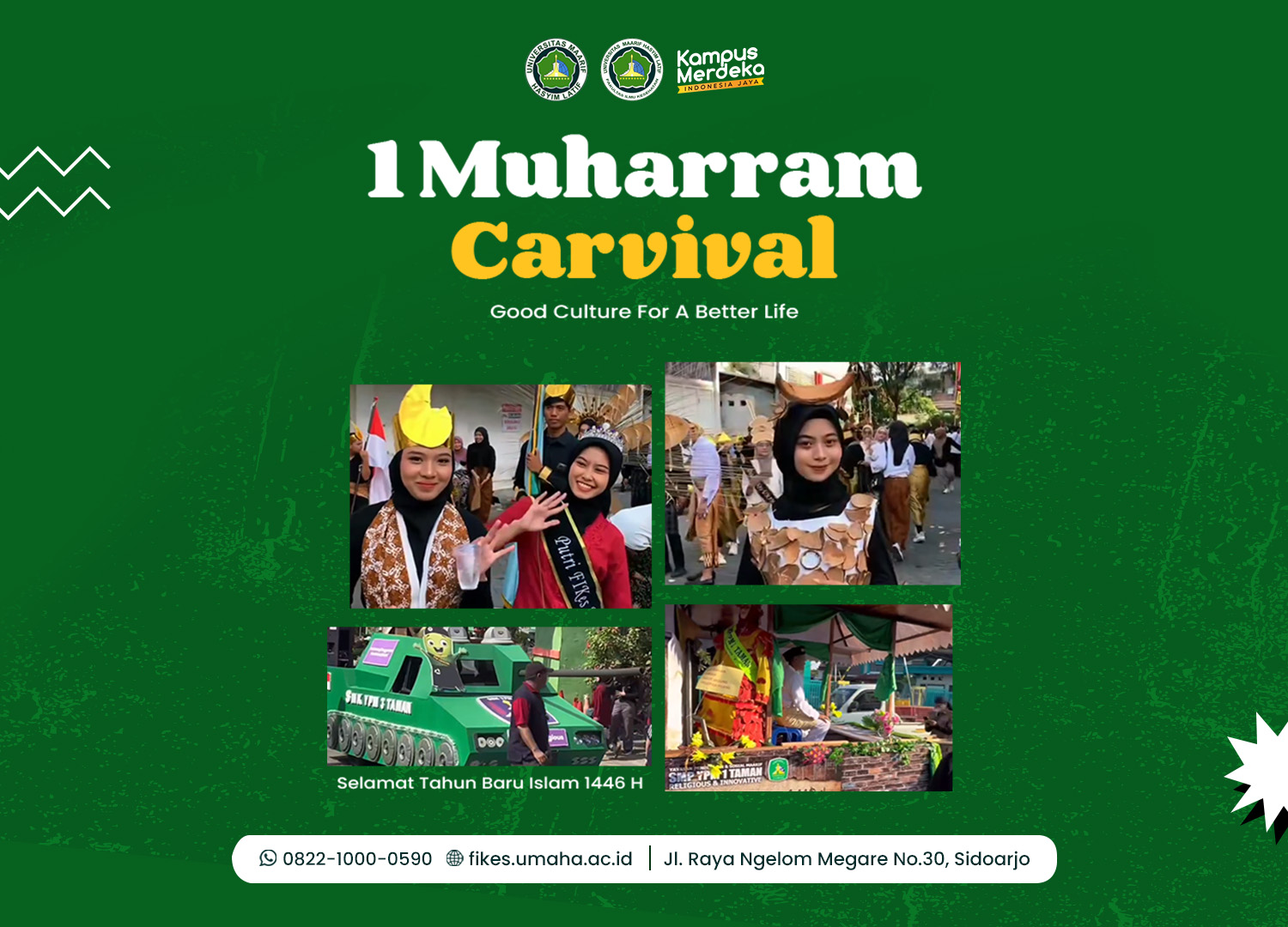 UMAHA dan YPM Menyambut Tahun Baru Islam 1446 H Dengan Acara Carnival