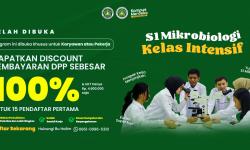 Dapatkan potongan pembayaran DPP sebesar 100% alias FREE untuk 15 orang pendaftar pertama.